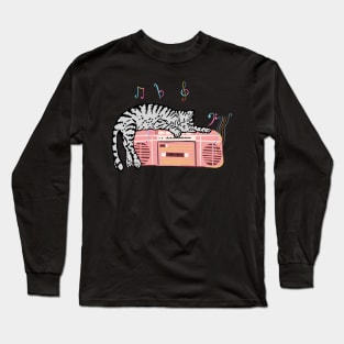 Meowsic radio Long Sleeve T-Shirt